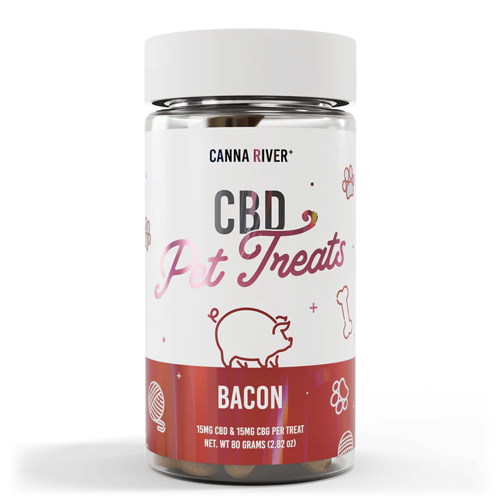 CANNA RIVER CBD PET TREATS 900MG JAR