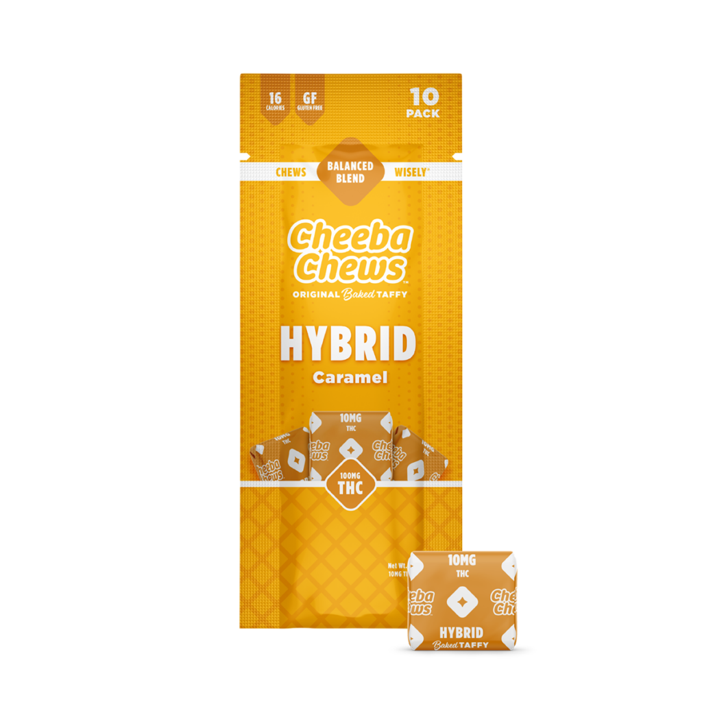 CHEEBA CHEWS DELTA-9 THC INFUSED TAFFY 100MG PER BAG (10MG PER PIECE)