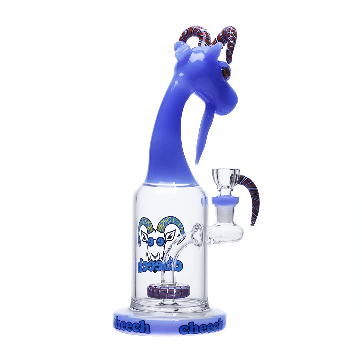 CHEECH 10in "CHEEKY TRIPPY GOAT PIECE" (CH-315) (D JBL)