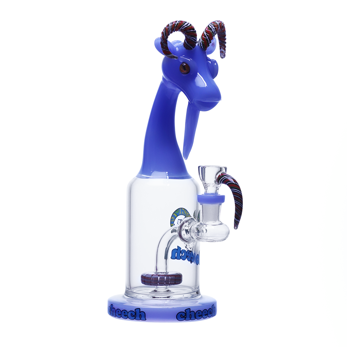 CHEECH 10in "CHEEKY TRIPPY GOAT PIECE" (CH-315) (D JBL)