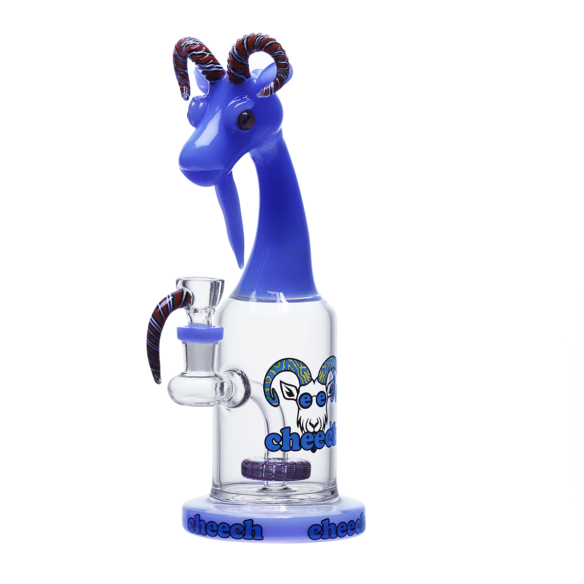 CHEECH 10in "CHEEKY TRIPPY GOAT PIECE" (CH-315) (D JBL)