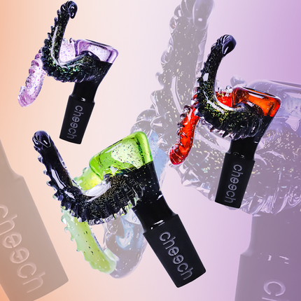 CHEECH 14MM "DICHRO" DESIGN BOWL (CH-BOWL-081)