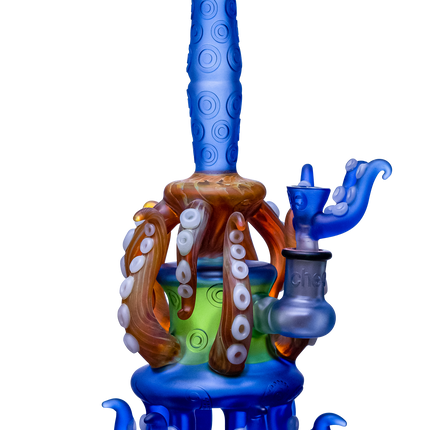 CHEECH GLASS 13" WATER PIPE "YOU CAN NEVER HAVE TOO MANY TENTACLES"