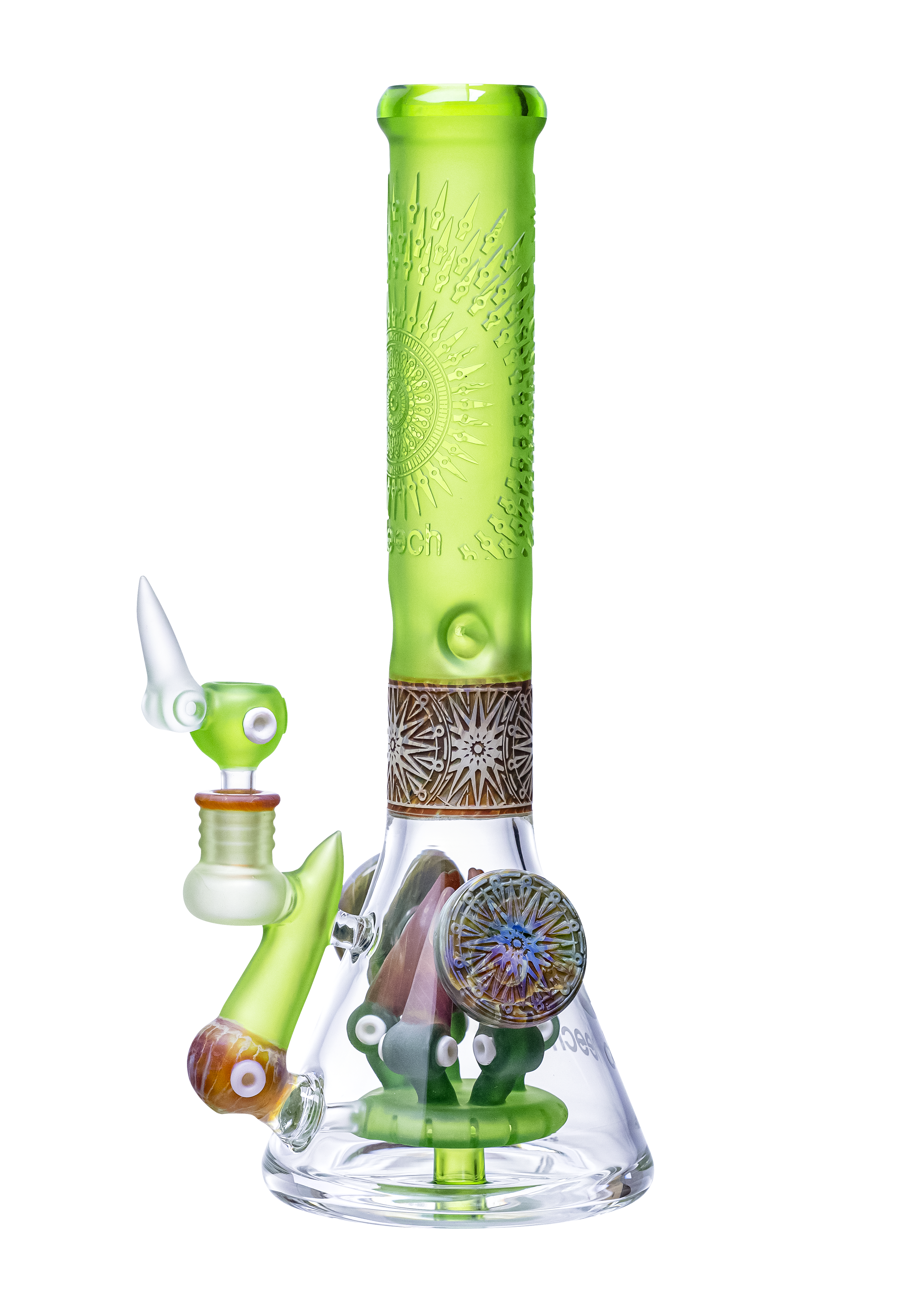 CHEECH GLASS 16" "YOU CAN SEE ME" SANDBLAST BEAKER