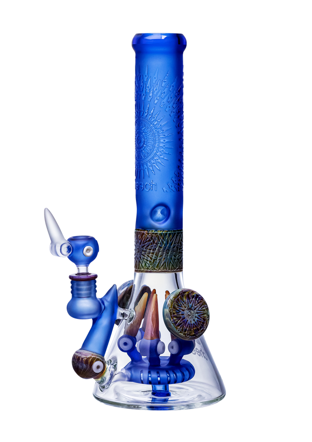 CHEECH GLASS 16" "YOU CAN SEE ME" SANDBLAST BEAKER