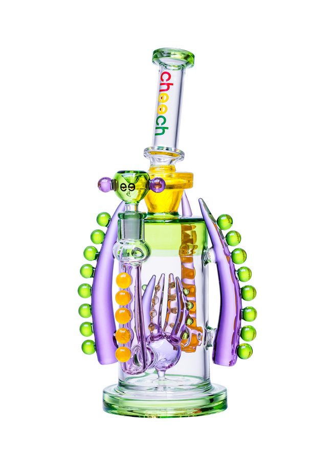 CHEECH GLASS WE CALL THIS BEAUTY "THE CHEECHSPEARE" Water Pipe - [CHE-281]