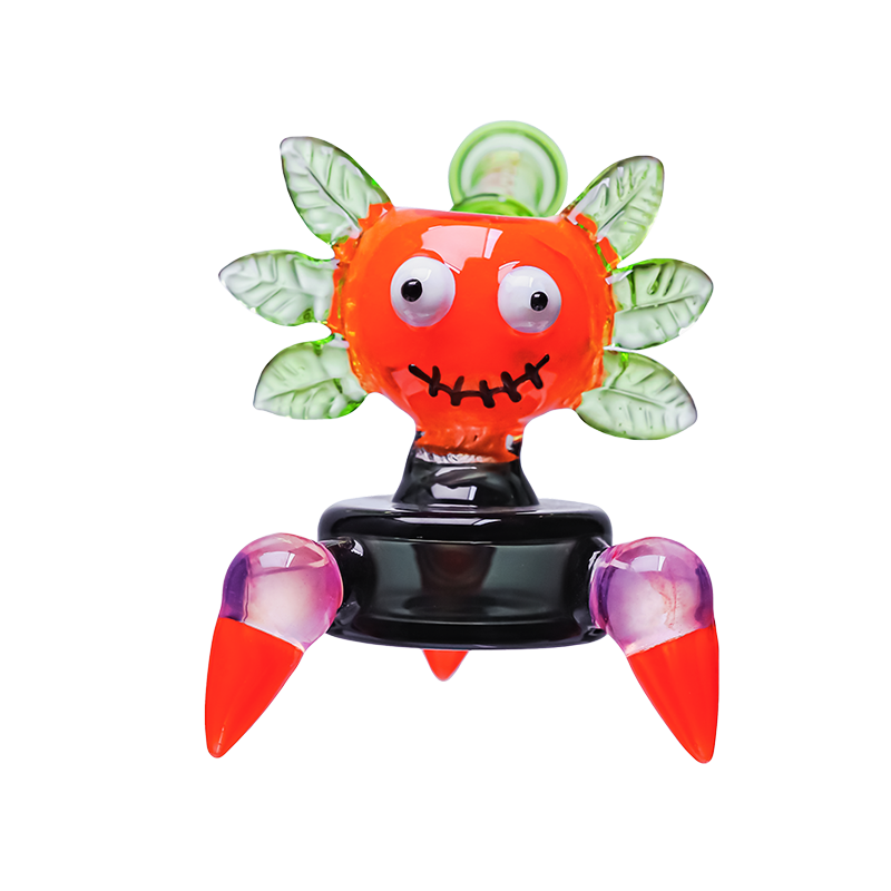 CHEECH 4.5in "PUMPKIN PATCH" WATERPIPE (CHE-337)