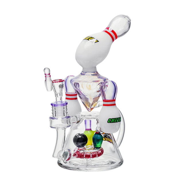 CHEECH 10" STRIKE-READY RIG WITH PIN MOUTHPIECE (CHE-354)