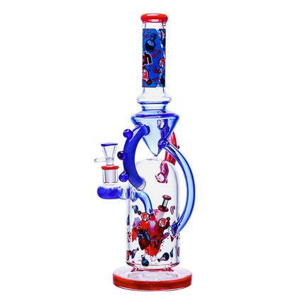 CHEECH 14in "HEART SURGEON'S WEEKEND RELAXATION KIT" WATER PIPE