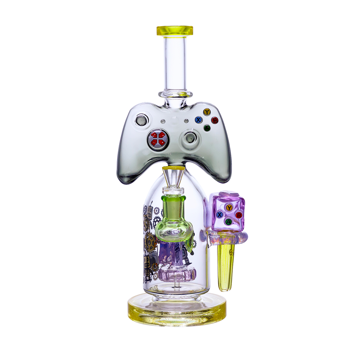 CHEECH 13in "LEVEL UP YOUR SMOKE GAME" WATERPIPE | CHE-380