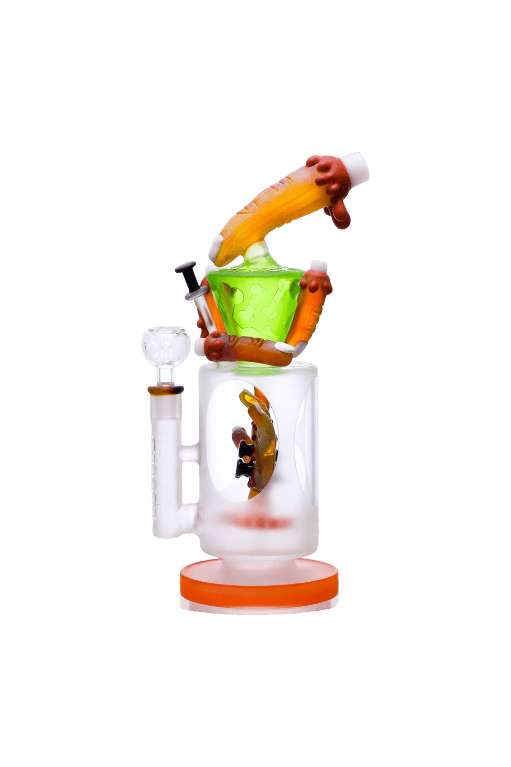 CHEECH 12.5in "ZOMBIE HAND'S SMOKE BREAK" WATER PIPE (CHE-392)