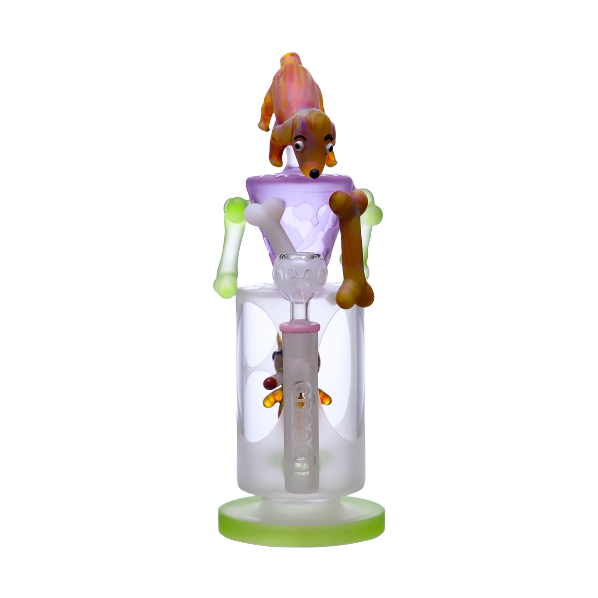 CHEECH 12.5in "DOGGO GUARDING THE GLASS BONES" WATERPIPE | CHE-393