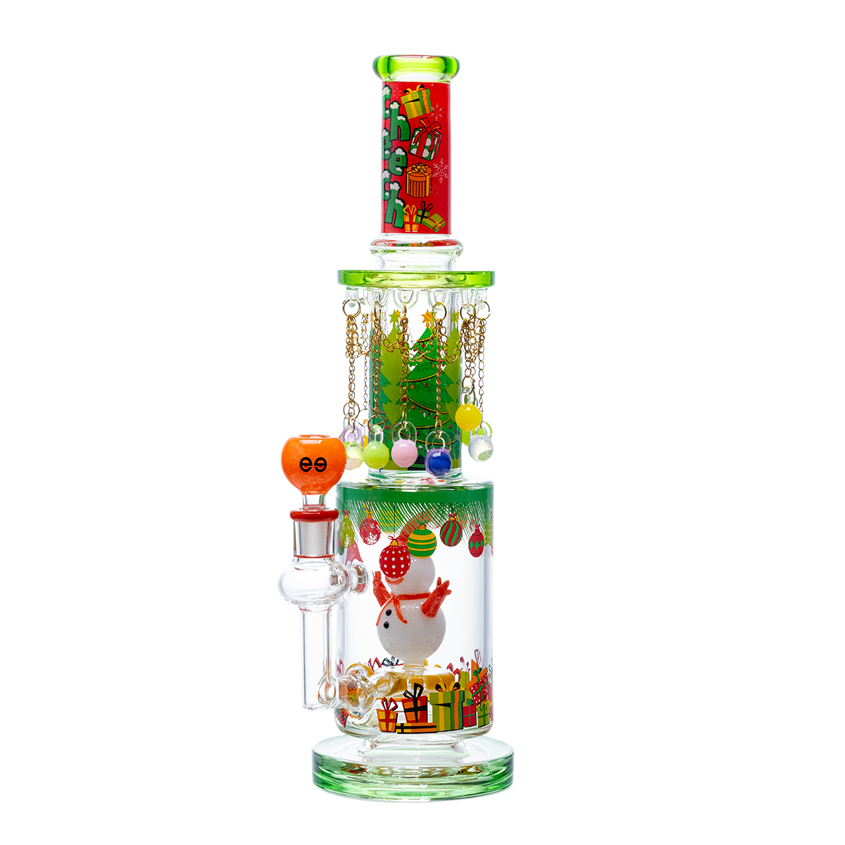 CHEECH 15in "FROST'S ULTIMATE HOLIDAY HOTBOX" WATERPIPE | (CHE-394)