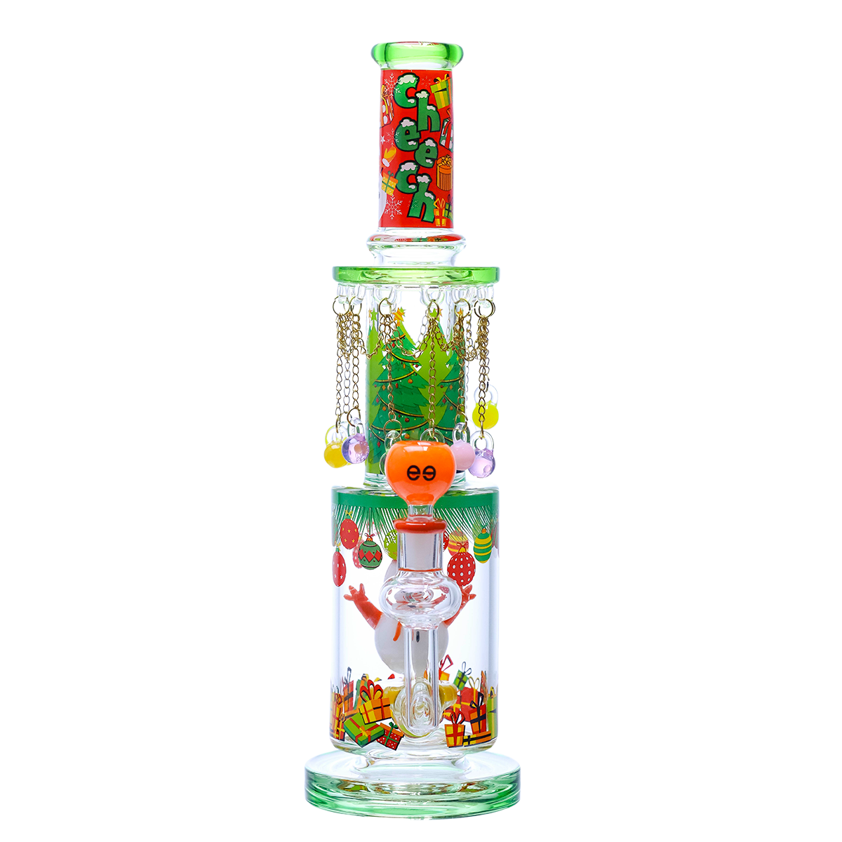 CHEECH 15in "FROST'S ULTIMATE HOLIDAY HOTBOX" WATERPIPE | (CHE-394)