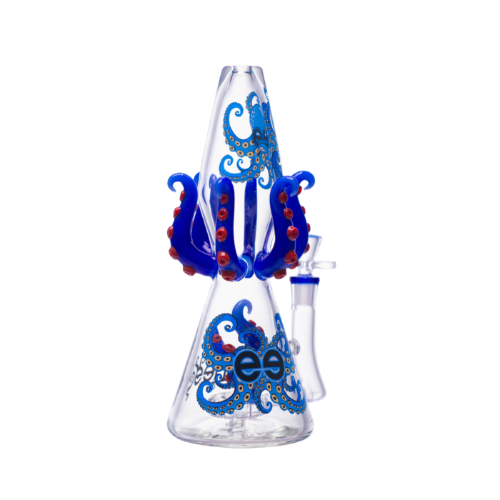 CHEECH 11in "SEA MONSTERS FOR YOUR BED DECISIONS" WATERPIPE