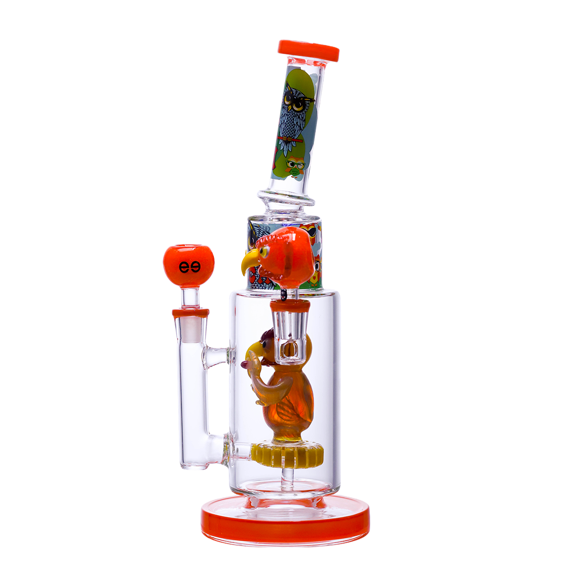 CHEECH 13in "OWLS JUST WANNA GET HIGH" WATERPIPE | CHE-409