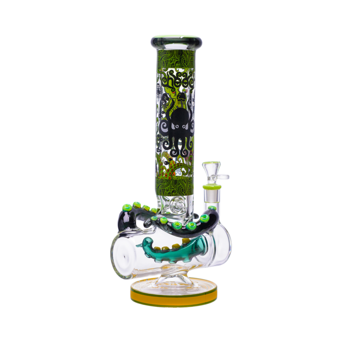 CHEECH 14in "TENTACLES RUNNING THE PARTY" WATERPIPE | (CHE-415)