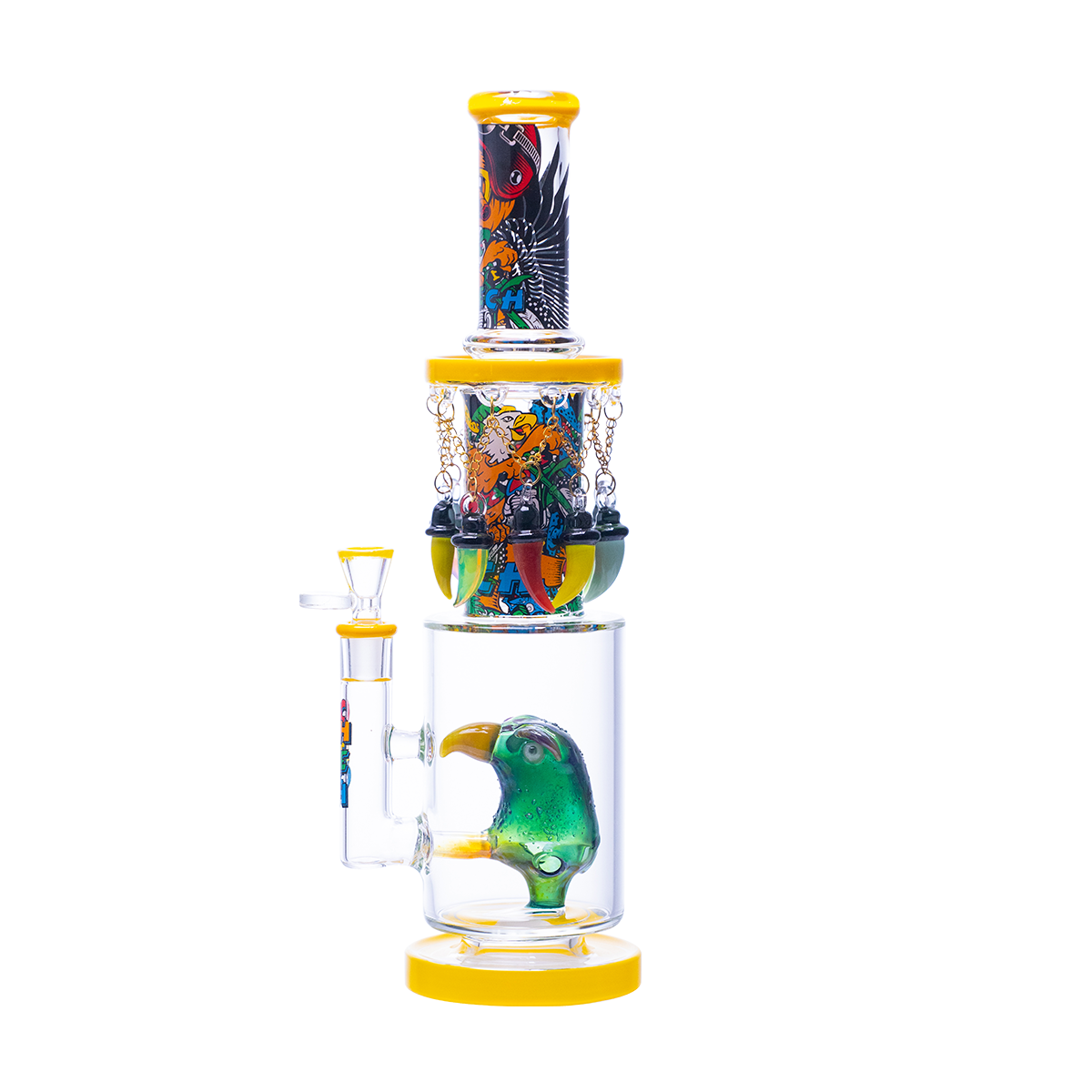 CHEECH 15.5in "ANGRY PARROT JUDGING YOUR LIFE" (CHE-416)
