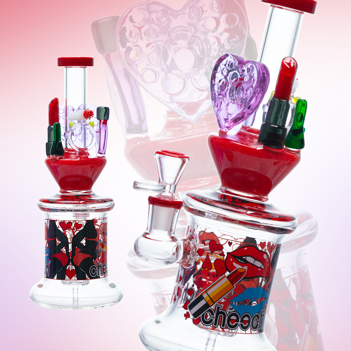 CHEECH 11in "LOVE-STRUCK LIPSTICK RIG" (CHE-423)