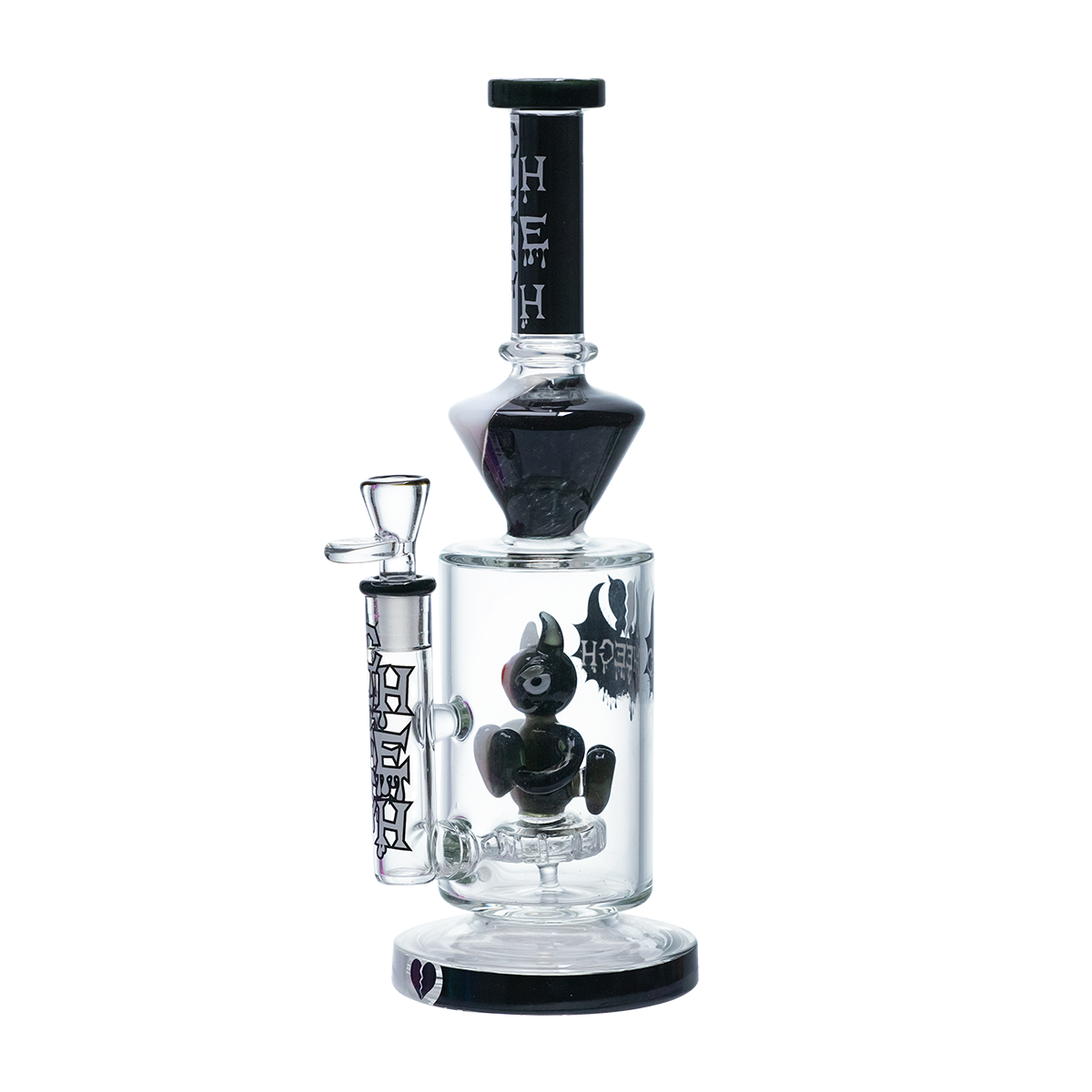 CHEECH 12.5in "DARK DEVIL GLASS RIG" (CHE-425)