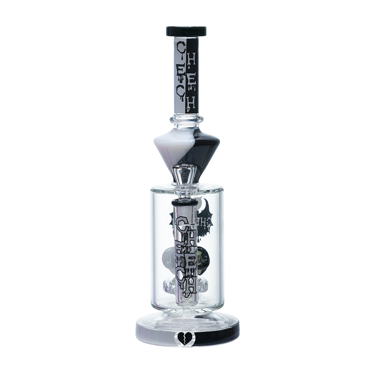 CHEECH 12.5in "DARK DEVIL GLASS RIG" (CHE-425)