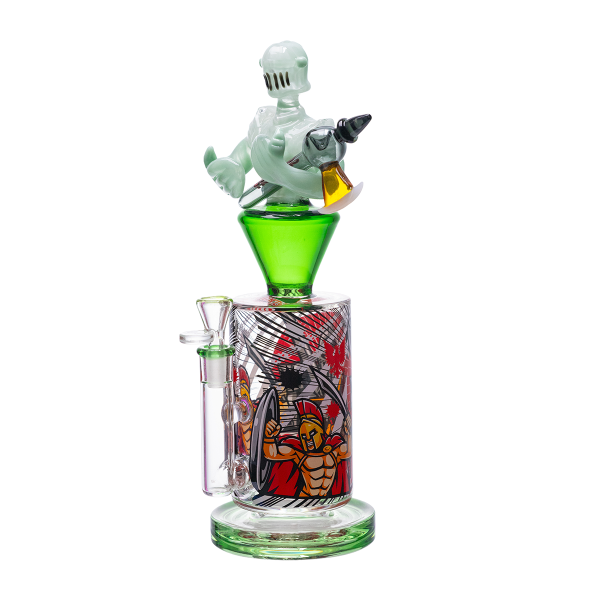 CHEECH CHE-432 MEDIEVAL WARRIOR COLLECTOR WATER PIPE