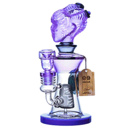 CHEECH GLASS "HANUS IS AT YOUR SERVICE" PURPLE TRANSBLACK (CH-240-PU) 01578