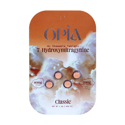OPIA 7HYDROXY CHEWABLE TABLETS 20mg x 4CT