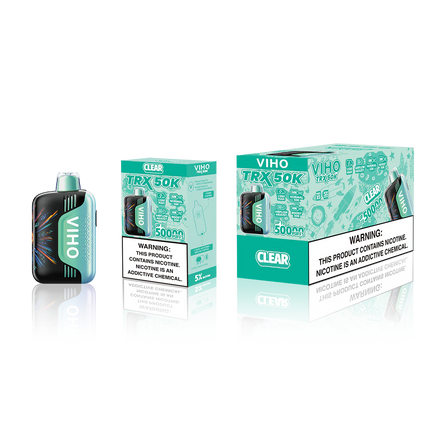 VIHO TRX 50K PUFFS 5% DISPOSABLE (5CT DISPLAY)