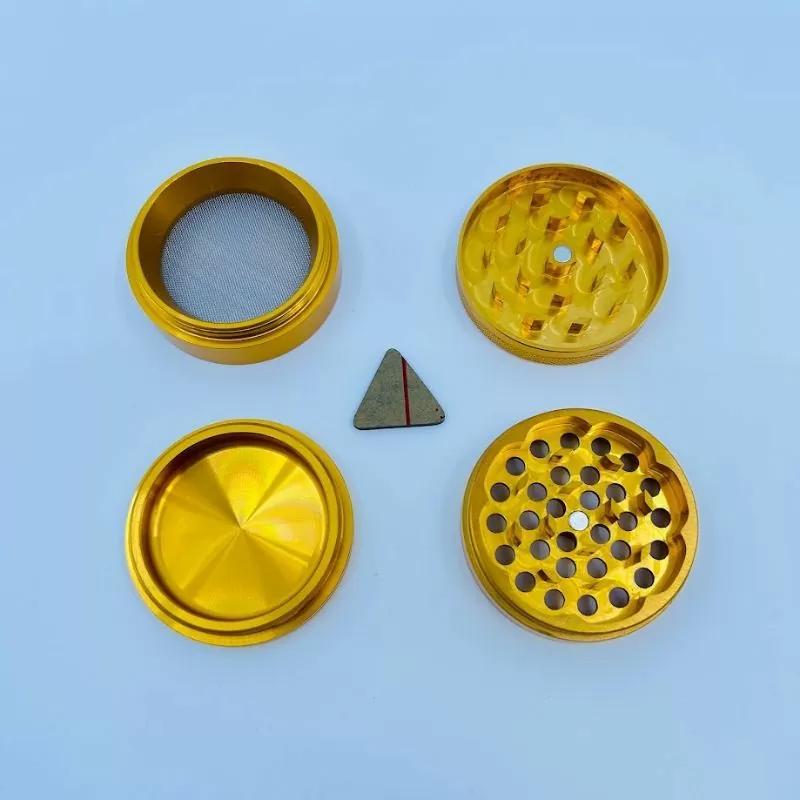 COLORADO CRUSHER56MM 4 PART GRINDER GOLD 8908905640807