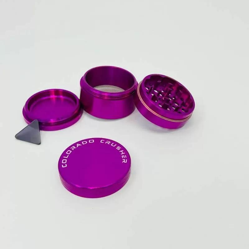 COLORADO CRUSHER56MM 4 PART GRINDER PURPLE 8908905640135