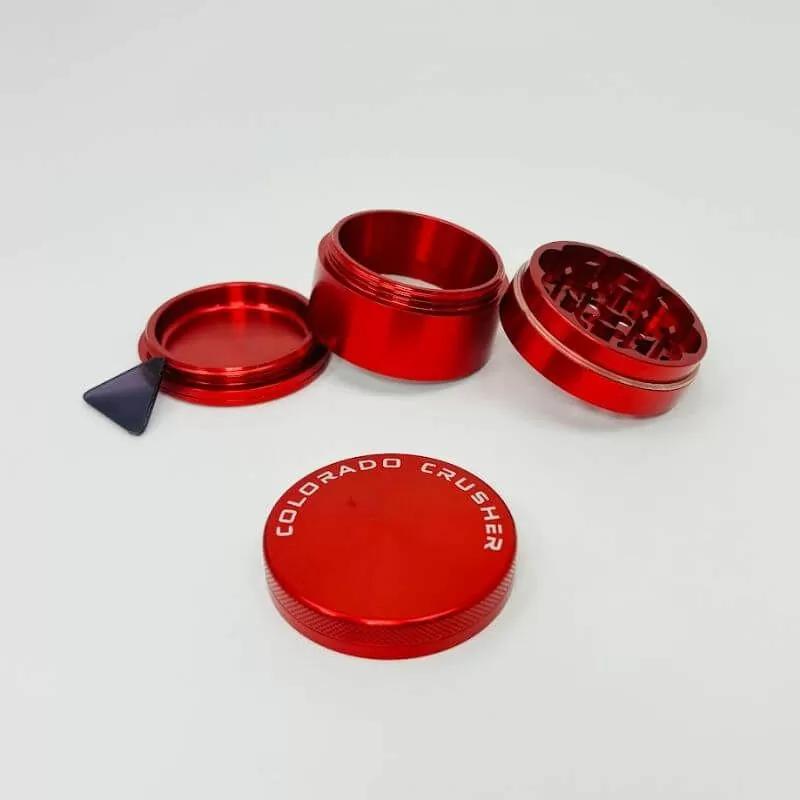COLORADO CRUSHER56MM 4 PART GRINDER RED 8908905640203