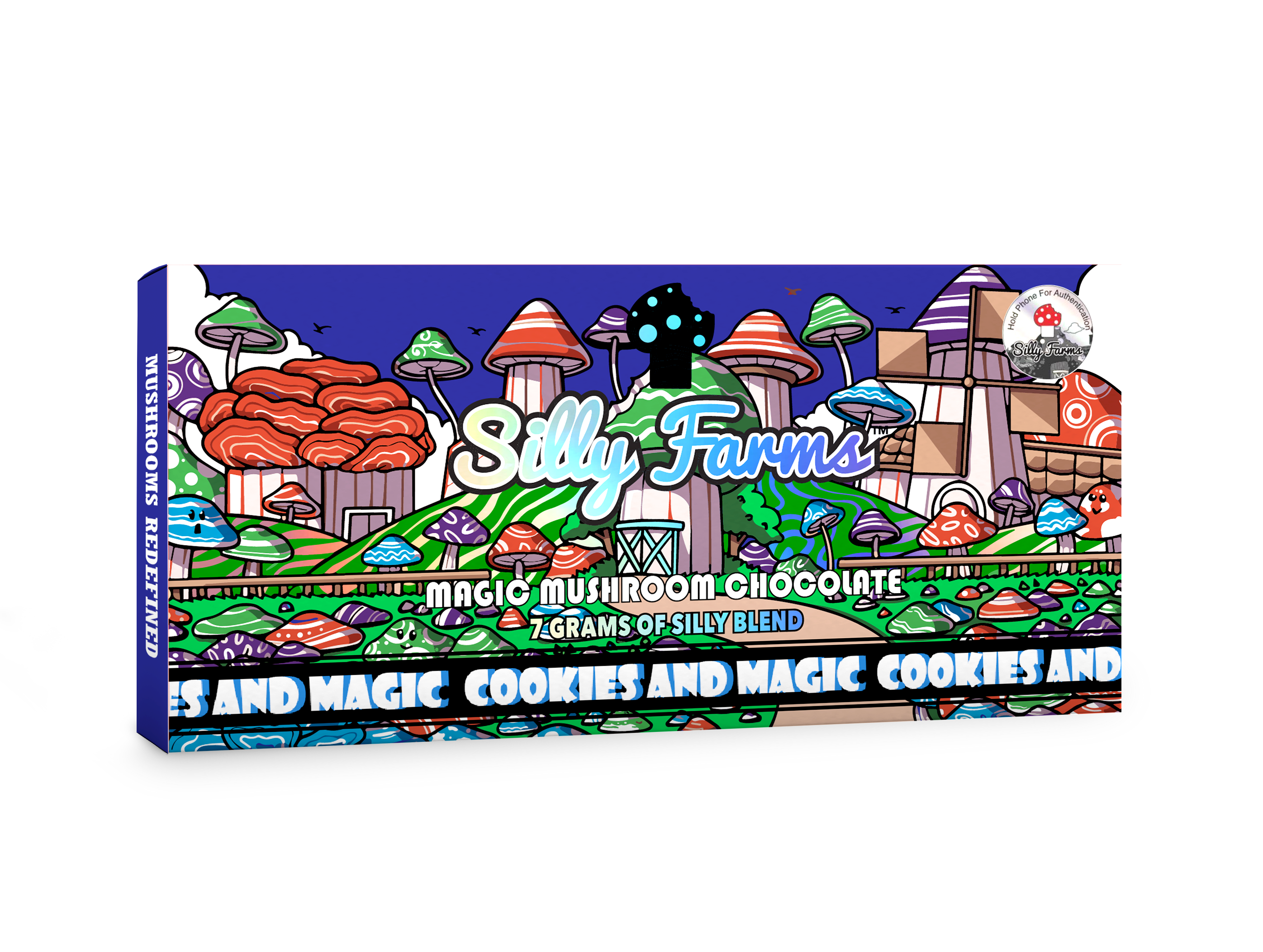 SILLY FARMS MAGIC MUSHROOM CHOCOLATE 7 GRAMS SILLY BLEND