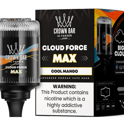 AL FAKHER CROWN BAR HOOKAH HEAD 50K PUFFS