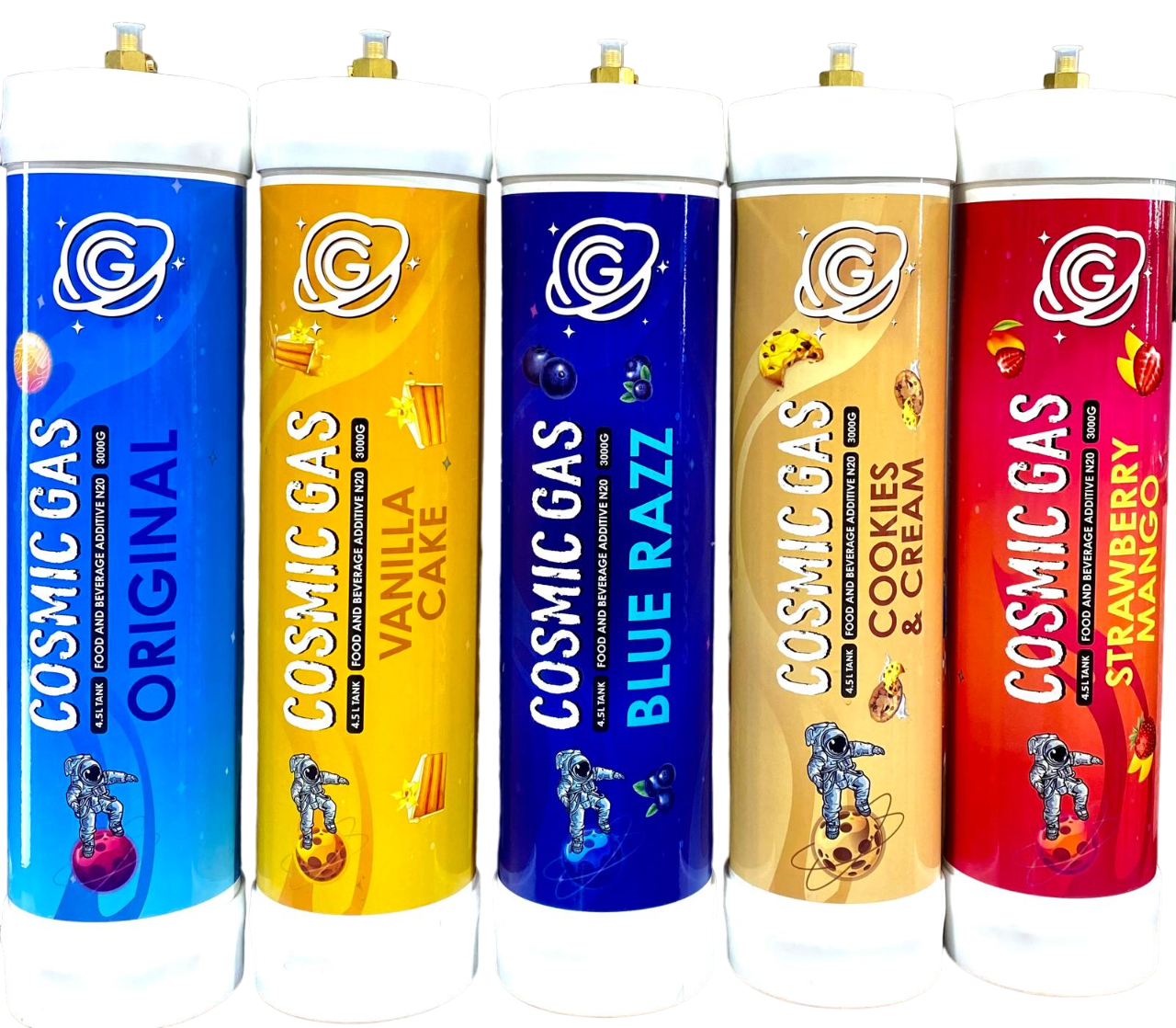 COSMIC GAS 4.5L CREAM CHARGER TANK