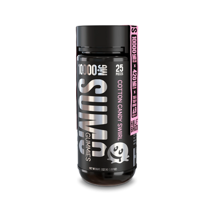 HALF BAK'D SUMO THC-A + THC-P GUMMIES 10000MG/JAR 420MG/GUMMY