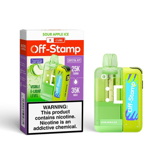 OFF STAMP CRYSTAL CUBE KIT 35K (5CT DISPLAY)