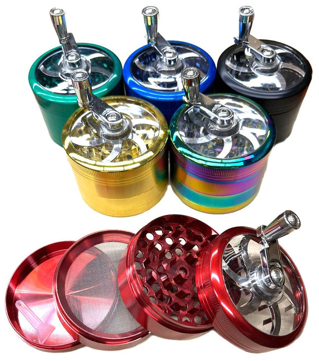 CUSTOM ENGRAVED DRAGON DESIGN 62MM 2 PART GRINDER | BLUE Default Title AG003D62-BL