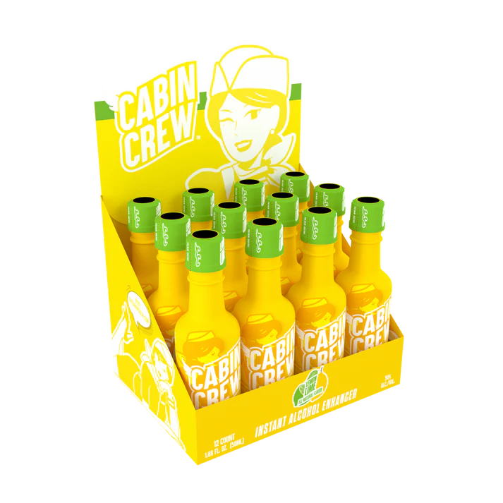 CABIN CREW INSTANT ALCOHOL ENHANCER (12CT/DISPLAY)