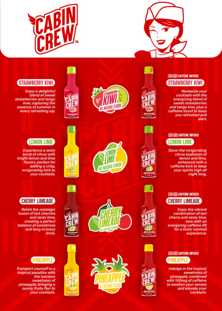 CABIN CREW INSTANT ALCOHOL ENHANCER (12CT/DISPLAY)