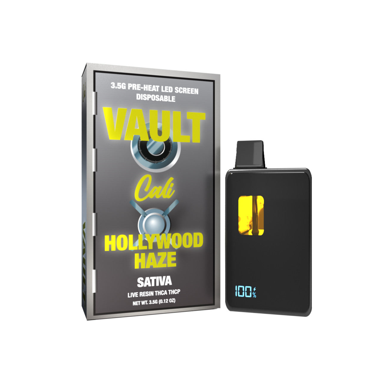 CALI VAULT LIVE TRESIN THCA THCP 3.5 ML DISPOSABLE