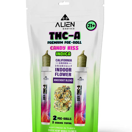 ALIEN EXOTICS THCA PRE-ROLL KNOCKOUT BLEND (2X1.5G EACH)