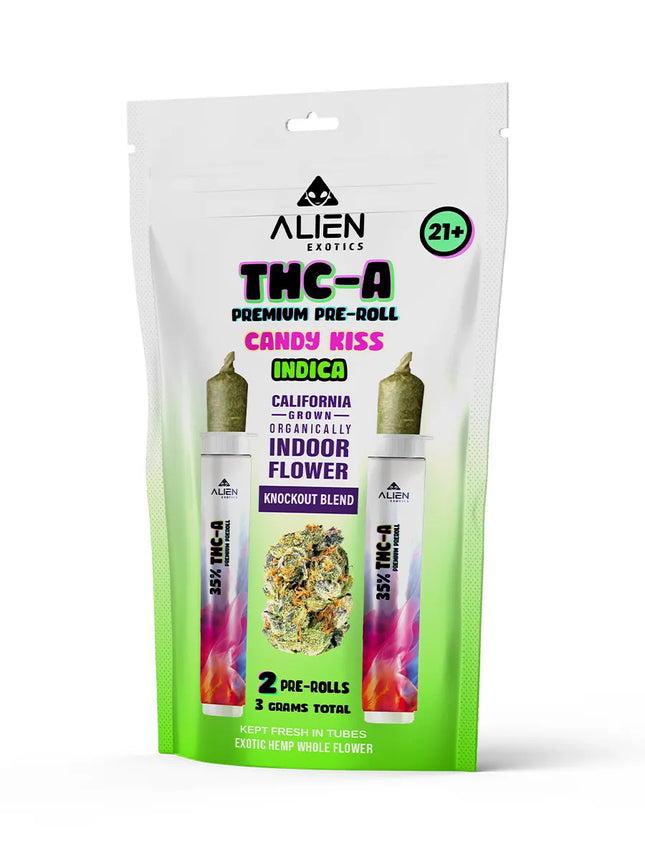 ALIEN EXOTICS THCA PRE-ROLL KNOCKOUT BLEND (2X1.5G EACH)