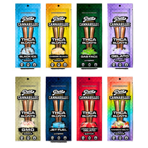 PURO EXOTICS CANNARILLOS THC-A BLUNTS 2 X 1.25G / PACK