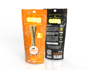 CAPS THC-A PRE ROLLS (2PC/PACK) 1 GRAM EACH