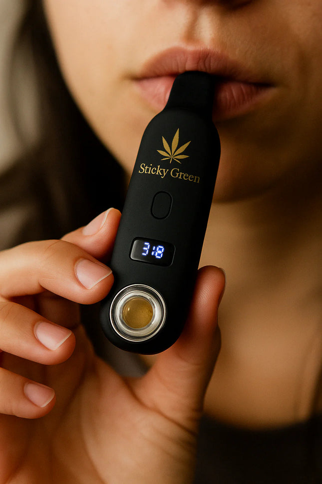 STICKY GREEN TOP SHELF THCA DAB PEN HALF GRAM DISAPOSABLE