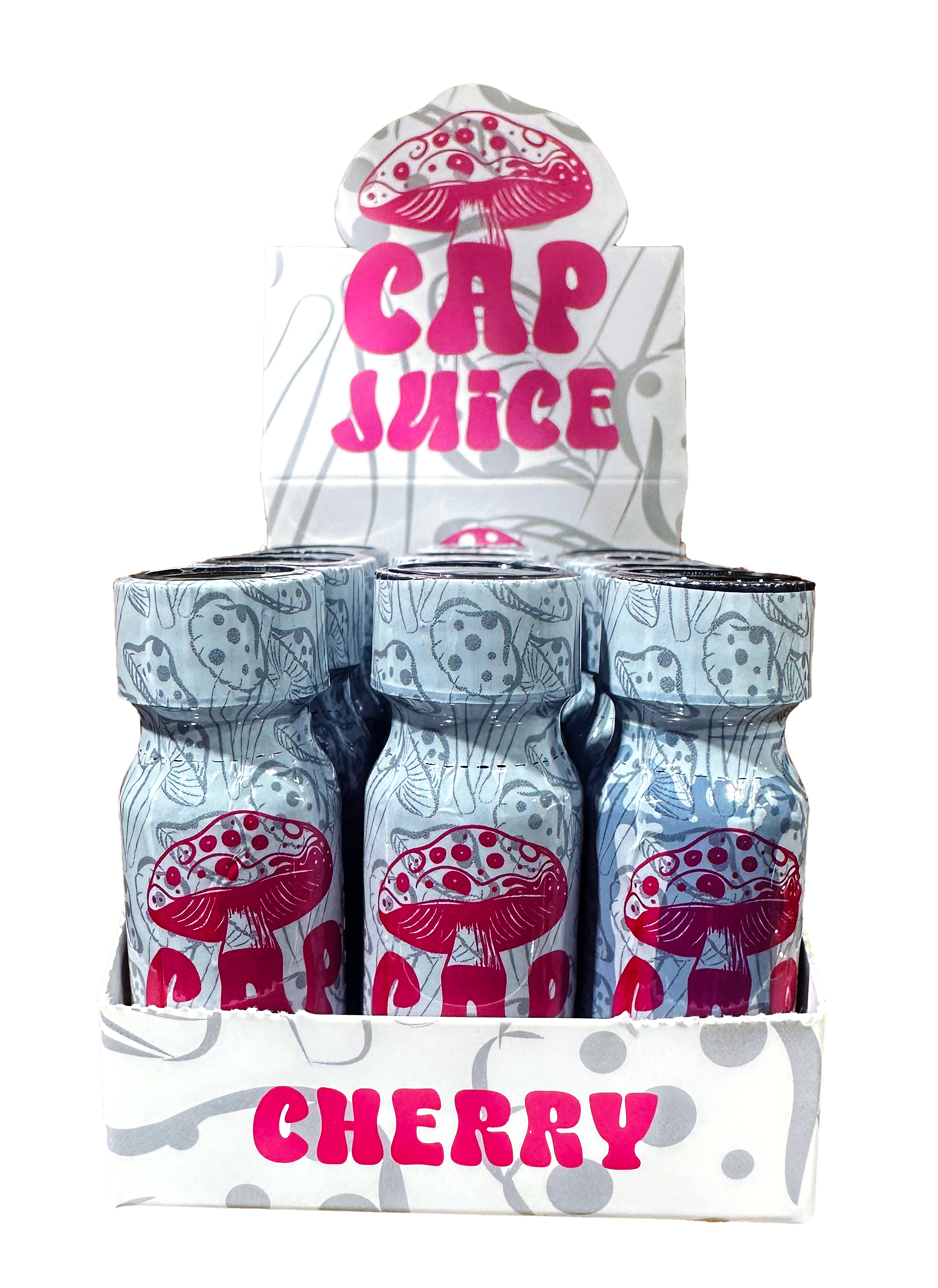 CAP JUICE 15ML MUSHROOM SHOT (12CT/DISPLAY)