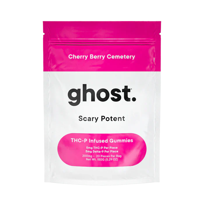 GHOST 200MG THC-P INFUSED GUMMIES (20CT/BAG, 4000MG/BAG)