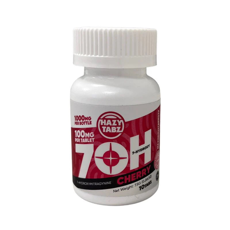 HAZY TABZ 7OH 100MG PER TAB (10CT JAR)
