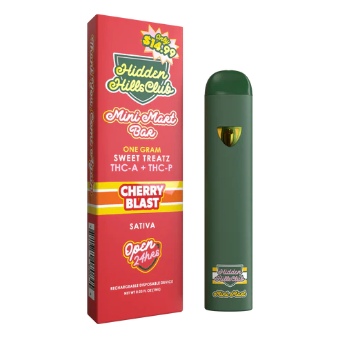 HIDDEN HILLS MINI MART BAR THC-A + THC-P 1 GRAM DISPOSABLE